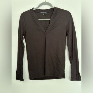 Black long sleeve shirt